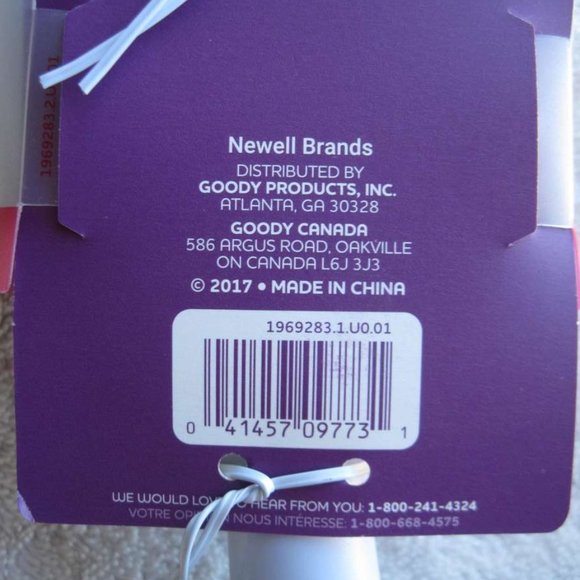 Goody Cushion Hair Brush Smooth Styling Soft Natural Boar Bristles White Plastic - Picture 5 of 7